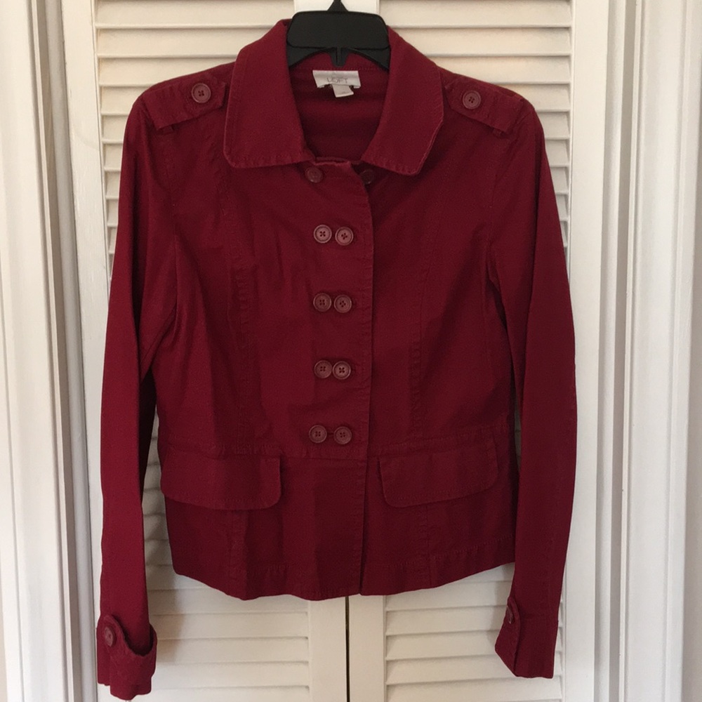 Red jacket
